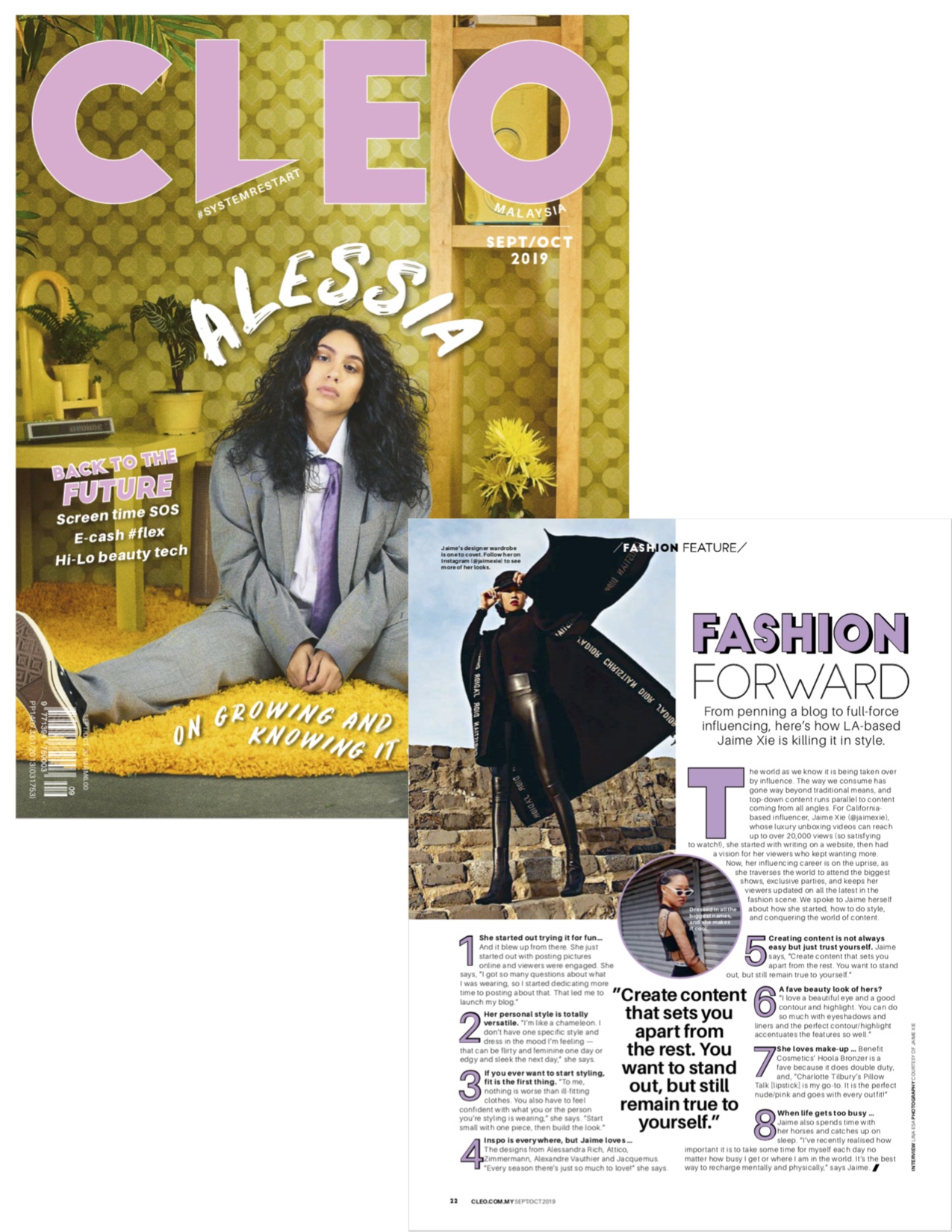 Cleo Magazine: Fashion Forward